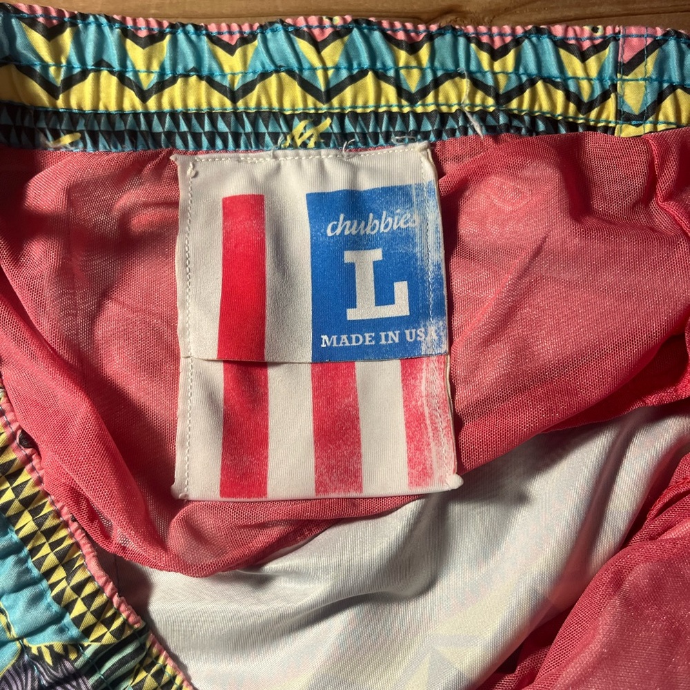 Chubbies Multicolor Patterned Swim Trunks - Picture 3 of 3